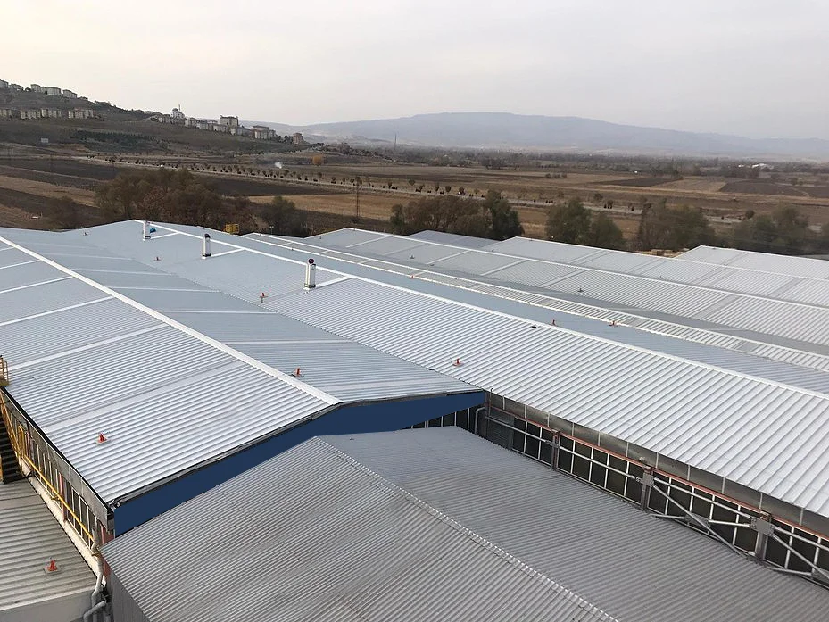 Olmuksan International Paper Fabrika Projesi 40.000 m² Çatı Kaplama